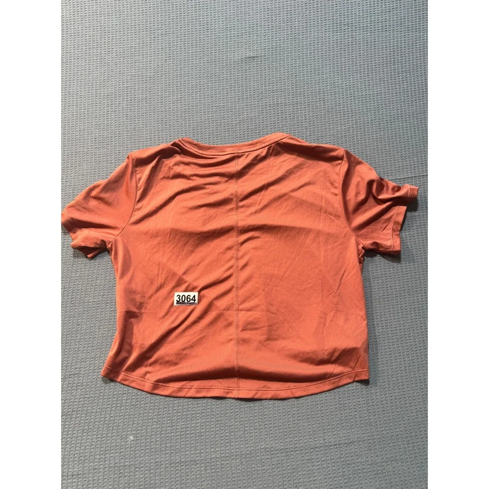 Nike Court Dri-FIT Tennis Top Womens Small Orange
